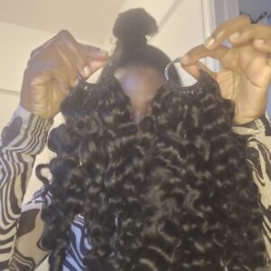 Burmese Curly Crochet Hair- 20"