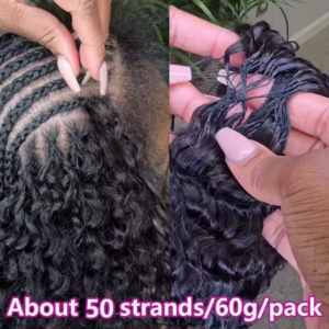 Burmese Curly Crochet Hair- 14"